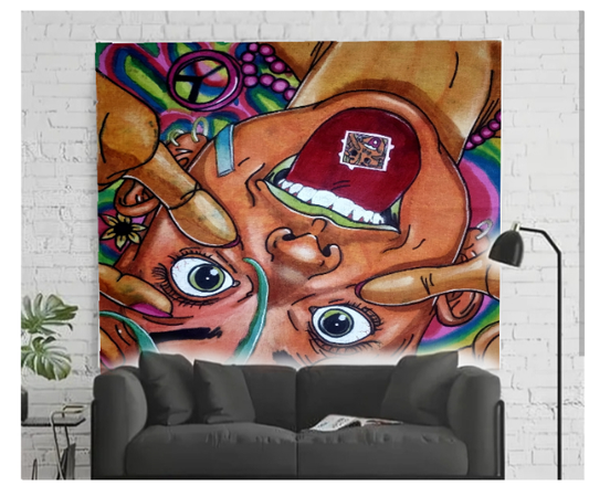 Acid Trip Tapestry