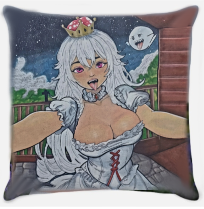 Boosette Throw Pillow