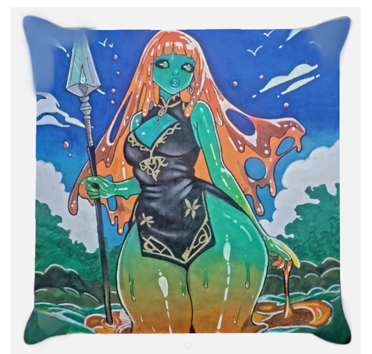 Bellator Lutulentus Throw Pillow