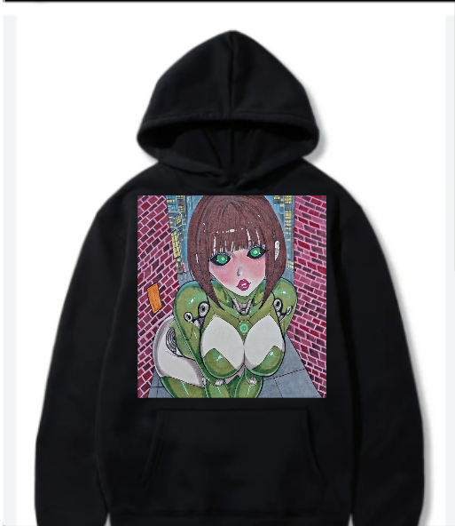 Anya Cyborg Pullover Hoodie